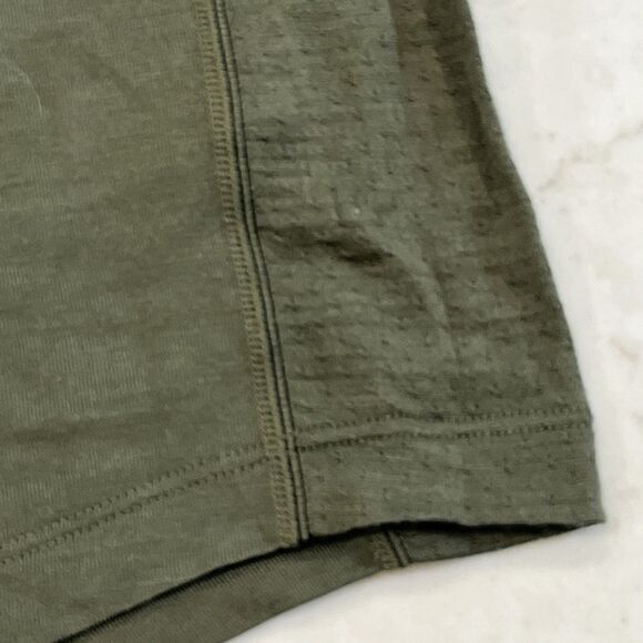 Icebreaker NEW 150 Zone Long Sleeve Half Zip Mens Large Merino Blend Top Green - Picture 5 of 16